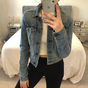American Eagle Short Denim Jacket